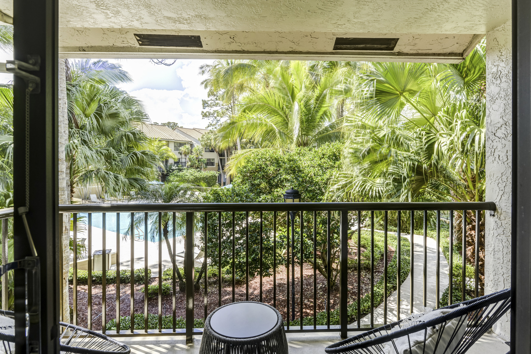 Gables Town Place Model patio